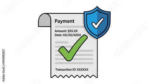 Secure Online Payment Confirmation and Verified Transaction Receipt with Digital Protection Shield