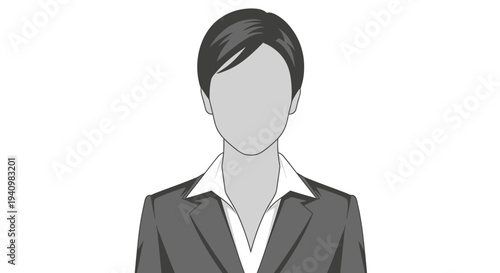 Professional Business Team Icon Representing Collaboration and Corporate Success