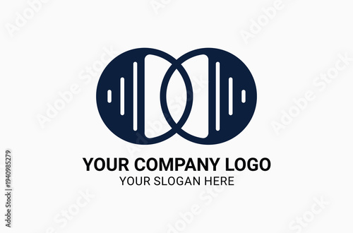 Modern abstract corporate identity design. logo design graphic business, brand.