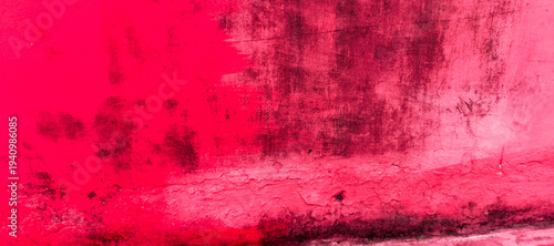 red paint background