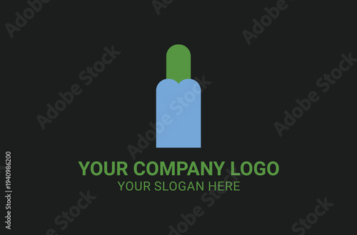 Simple creative logo design template illustration. graphic vector. Symbol, icon, creative.
