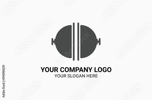 Simple creative logo design template illustration. graphic vector. Symbol, icon, creative.