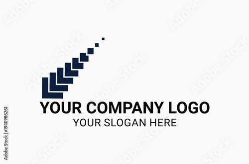 Simple creative logo design template illustration. graphic vector. Symbol, icon, creative.