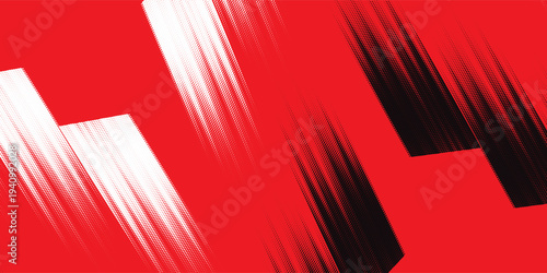red and white brush wrap car sticker pattern abstract banner sporty lines red and white color combination grunge brush pattern racing motorsport.