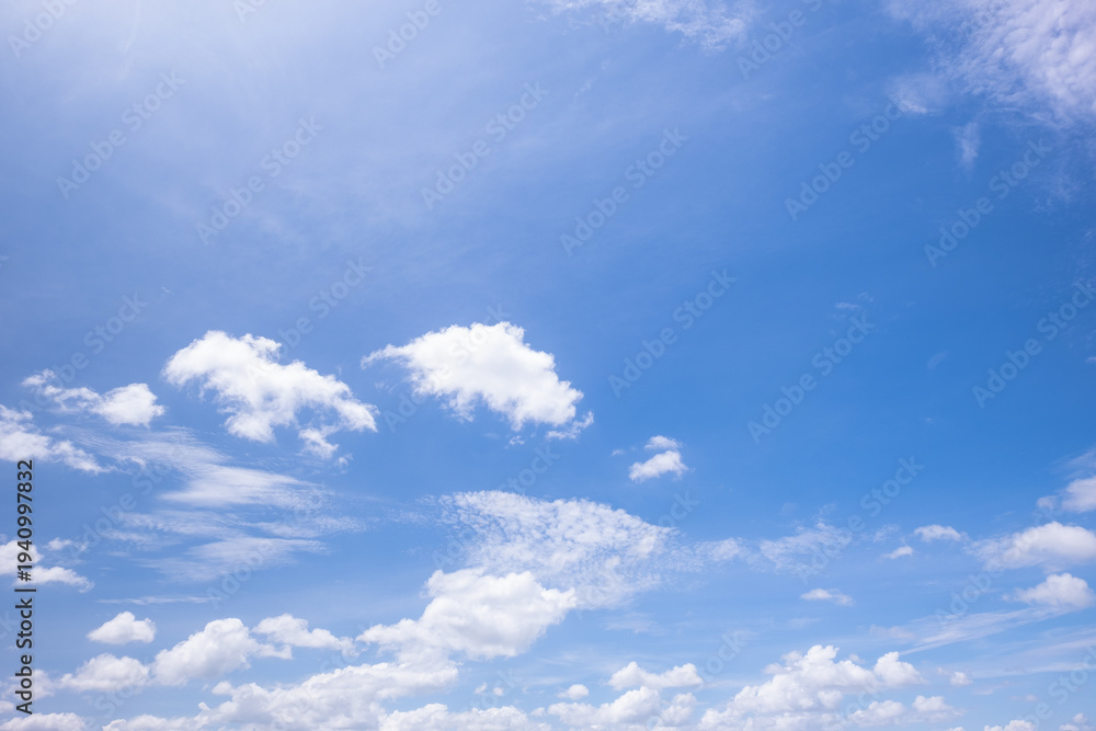 Fototapeta premium clear blue sky background,clouds with background.