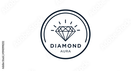 Diamond Aura Logo Design Element 1.