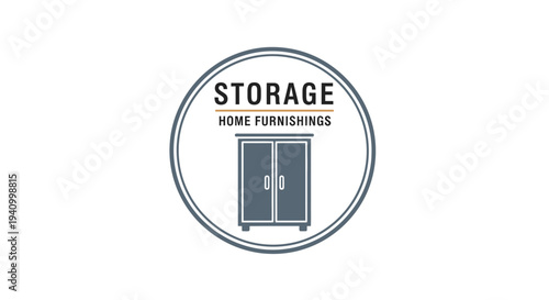 Storage Home Furnishings Logo Design.