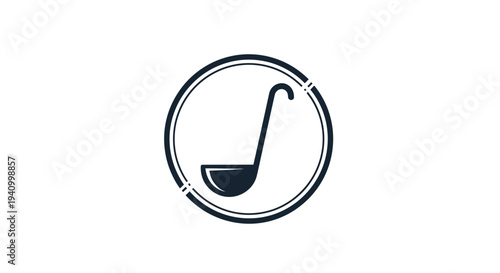 Hockey Stick and Ball Simple Icon.
