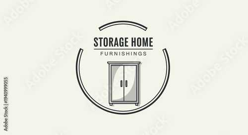 Storage Home Furnishings Logo Design 2.