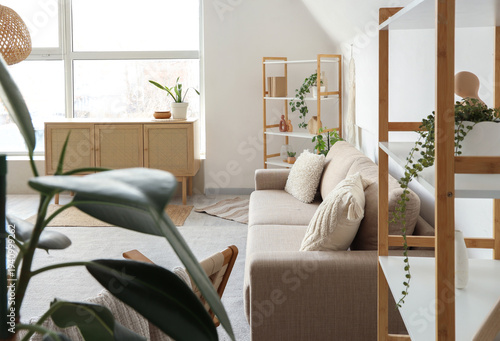 Interior of living room wit...