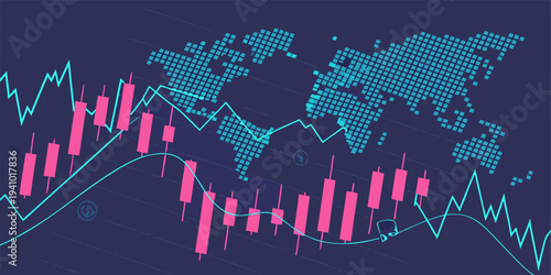 High-tech global sphere with bright data dots representing cyber network connectivity and advanced technology innovation.