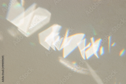 Abstract prism light reflection monochrome colors ,leak overlay effect background . Template, trend design, creative defocused effect .