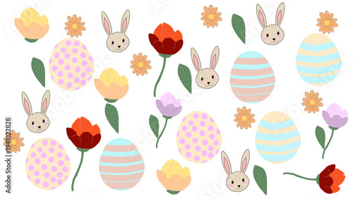 easter seamless pattern