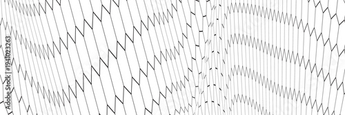 Fishing or soccer net. Repeated hexagon pattern. Black wired mesh texture isolated on white background. Metallic or fabric fence, cage or lattice structure. Vector graphic Illustration.