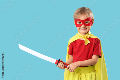 Cute happy little boy dress...