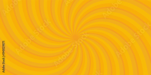 orange sun rays background design template