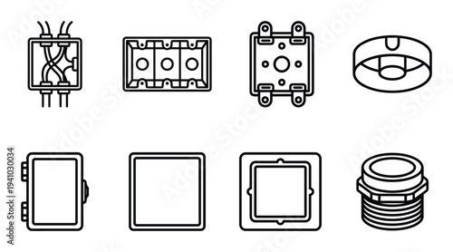 Electrical metallic tubing boxes collection of junction boxes and covers construction equipment