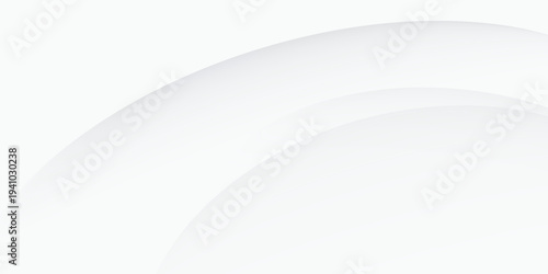 abstract white background with curve crease