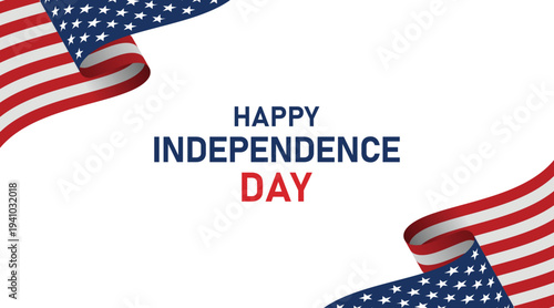 Fourth of July Independence Day American Flag Celebration Patriotism National Holiday Vector Illustration for USA Event Branding fourth july independence day celebration patriotism