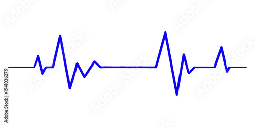 A medical illustration of a red heart beat cardiogram on a digital monitor showing a pulse wave line forming a heart shape for cardiology healthcare technology