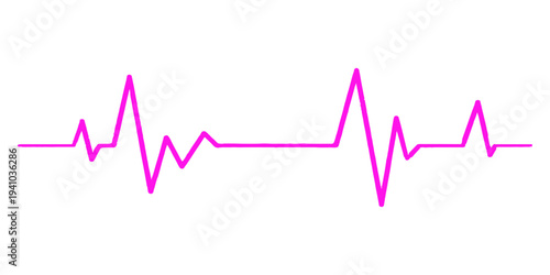 A green medical EKG heart beat graph pulses across a hospital monitor in a vector illustration representing cardiology health and technology