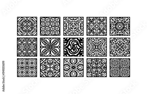 Intricate Geometric Islamic Art Patterns