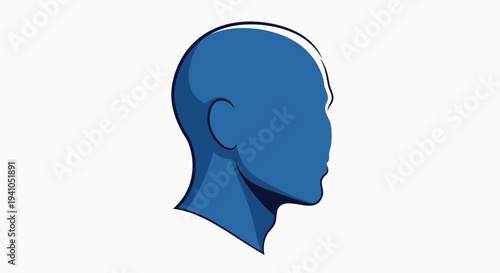 Stylish young woman with a bun hairstyle and a yellow hoodie, illustrated in a minimalist graphic style against a light blue background