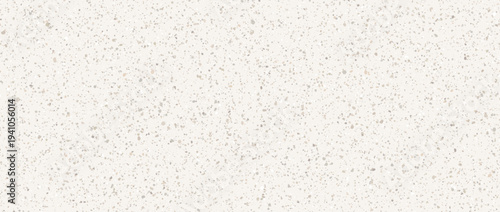 Beige seamless stone texture. Light ecru grain noise background with speckles, flecks, particles. Distress repeated gritty pattern wallpaper. Dry dotted paper surface. Vector material speck backdrop