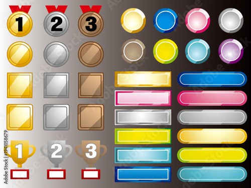 フレーム, ベクター, 文字, 背景, グラデーション, アイコン, web, イラスト, 