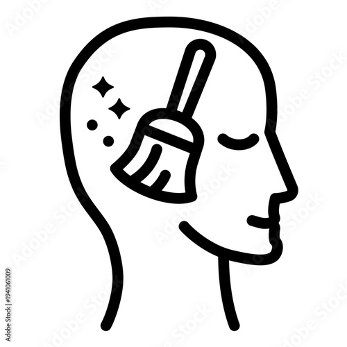 Decluttering Mind Icon