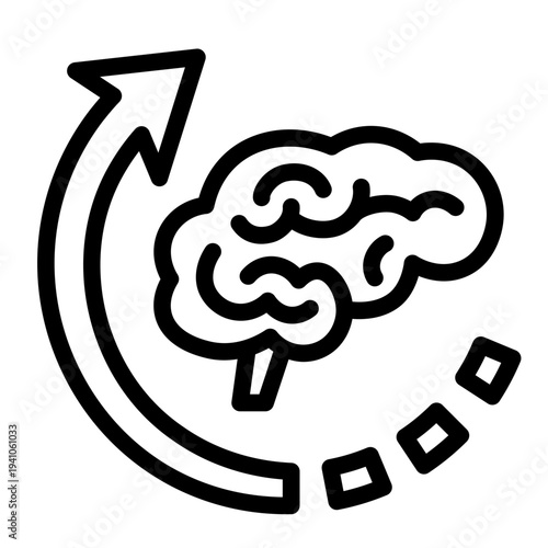 Reboot Brain Icon