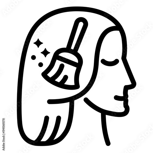 Decluttering Mind Icon