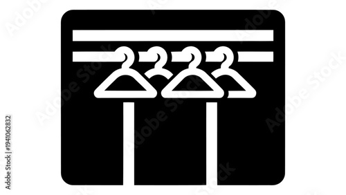 Sliding wardrobe rail system for hanging clothes in wardrobes efficiently