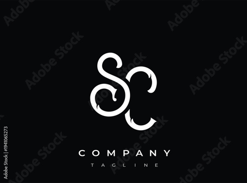 Elegant white company logo on transparent background for branding purposes
