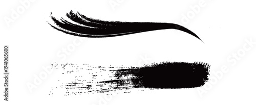Sumi Ink Brush Stroke – Japanese Calligraphy Brush Texture