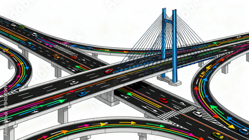 Civil Engineering Vector Diagrams (8)
