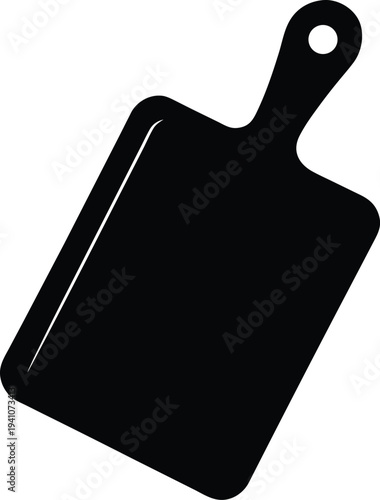 Chopping Board Icon Vector Design For Kitchenware And Culinary Arts