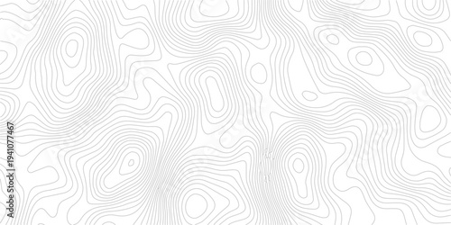 Abstract pattern with lines seamless pattern and topography. sea map and mounted map area space geometrics line technology topo landscape grid map discovery area. Modern design white background.