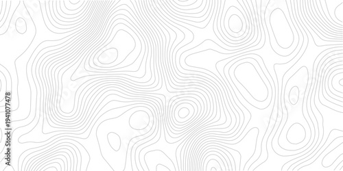 Abstract pattern with lines seamless pattern and topography. sea map and mounted map area space geometrics line technology topo landscape grid map discovery area. Modern design white background.