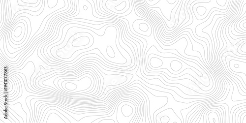 Abstract topographic map lines seamless vector pattern great for backgrounds and textures