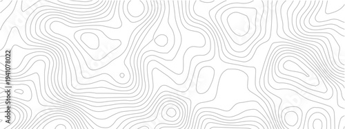 Creative Abstract Mapping Design with Seamless Contour Lines Depicting Mountain Ridges and Ocean Depths in a Stylized Geometric Grid