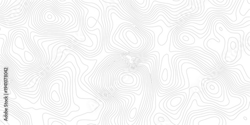 Creative Abstract Mapping Design with Seamless Contour Lines Depicting Mountain Ridges and Ocean Depths in a Stylized Geometric Grid
