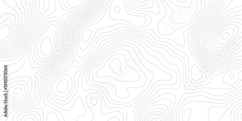 Creative Abstract Mapping Design with Seamless Contour Lines Depicting Mountain Ridges and Ocean Depths in a Stylized Geometric Grid