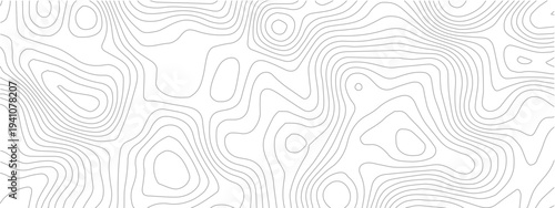 Creative Abstract Mapping Design with Seamless Contour Lines Depicting Mountain Ridges and Ocean Depths in a Stylized Geometric Grid