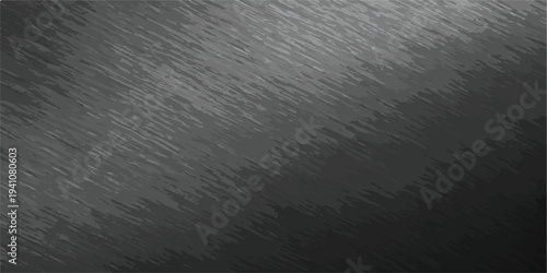 Brushed metal texture with diagonal lines and soft light, industrial background