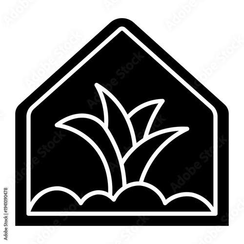 smart farm Solid icon