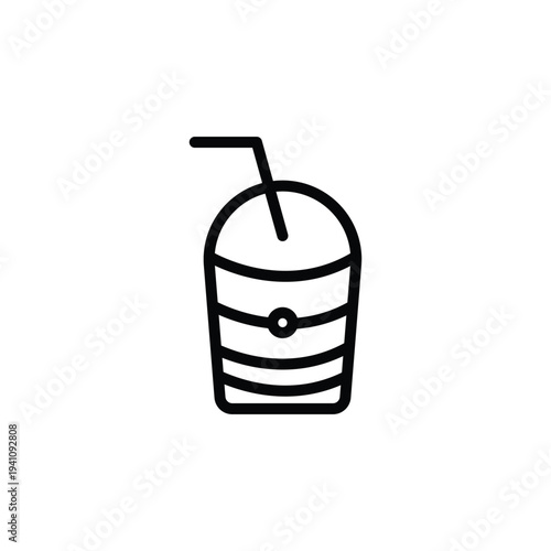 Food and drink vector line icons featuring meals, beverages, fruits, utensils, cooking, restaurants, snacks, nutrition, dining, and culinary culture symbols.