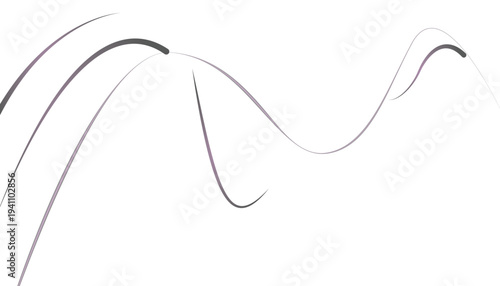 Abstract wave element for design. Digital frequency track equalizer. Stylized line art background. Vector illustration of blue lines.