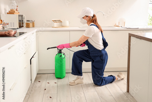 Female pest control special...