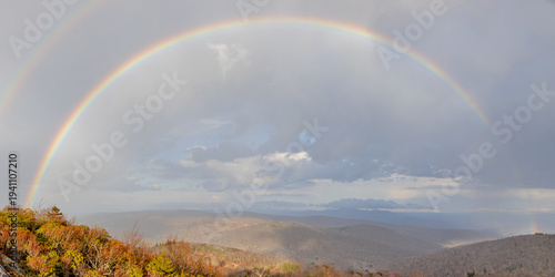 Rainbow at Grayson Highlands State Park